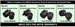 Set of metal grommets with corresponding die numbers for Ace and Econo Air grommet presses.