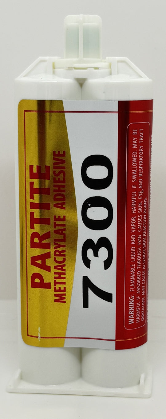 Partite Methacrylate Adhesive 7300 container on a white background