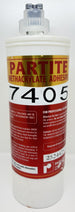 Partite Methacrylate Adhesive 7405 bottle on a white background