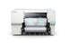 Roller printing machine with 'Roland' branding on a white background