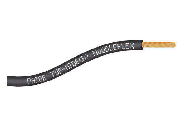 Black Tuf-Hide Noodle Flex GTO Cable 250' Roll 981298