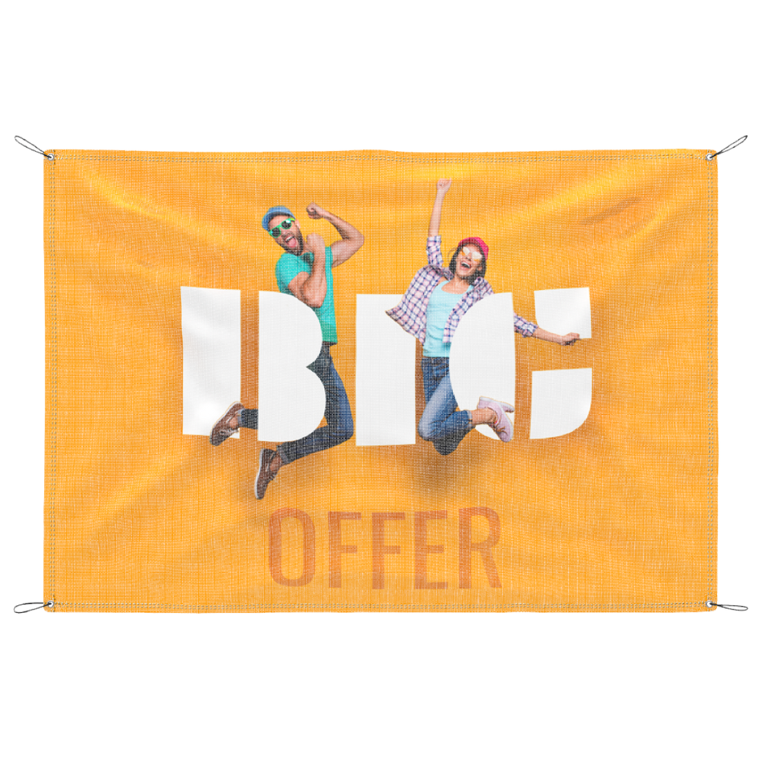 Lumina® 7522 Mesh Banner – 9 oz Printable PVC Mesh Banner with Removable Liner (54" x 50 Yds)