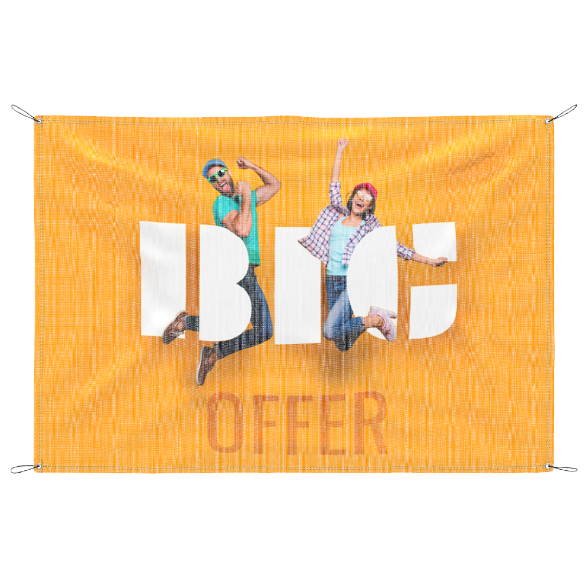Lumina® 7522 Mesh Banner – 9 oz Printable PVC Mesh Banner with Removable Liner (54" x 50 Yds)