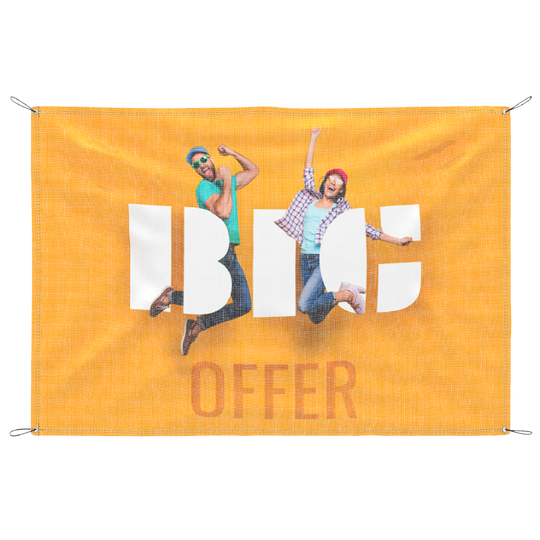 Lumina® 7522 Mesh Banner – 9 oz Printable PVC Mesh Banner with Removable Liner (54" x 50 Yds)