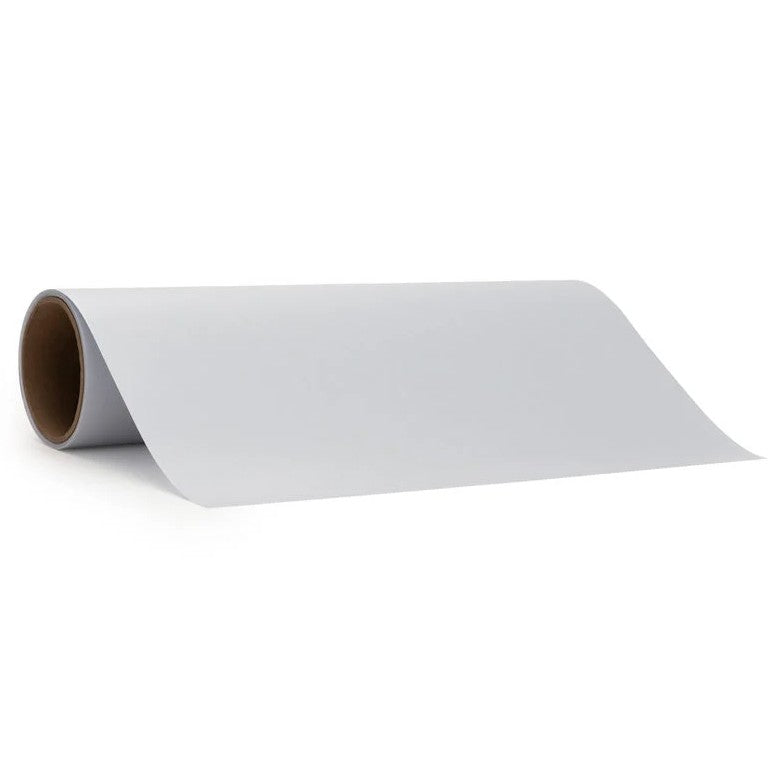 Roll of white paper on a white background
