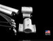 Pole kit components labeled A, B, C, and D on a black background with 'Made in the USA' label.