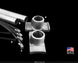 Pole kit components with labels on a black background, featuring 'Made in the U.S.A.' text.