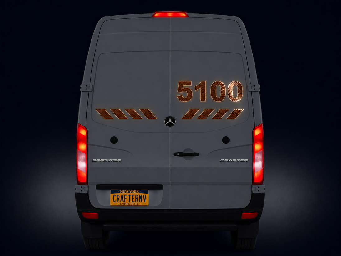3M 5100R Scotchlite Reflective Graphic Film - Brown