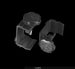 Two clamps on a black background with 'CLAMPS' text at the bottom.