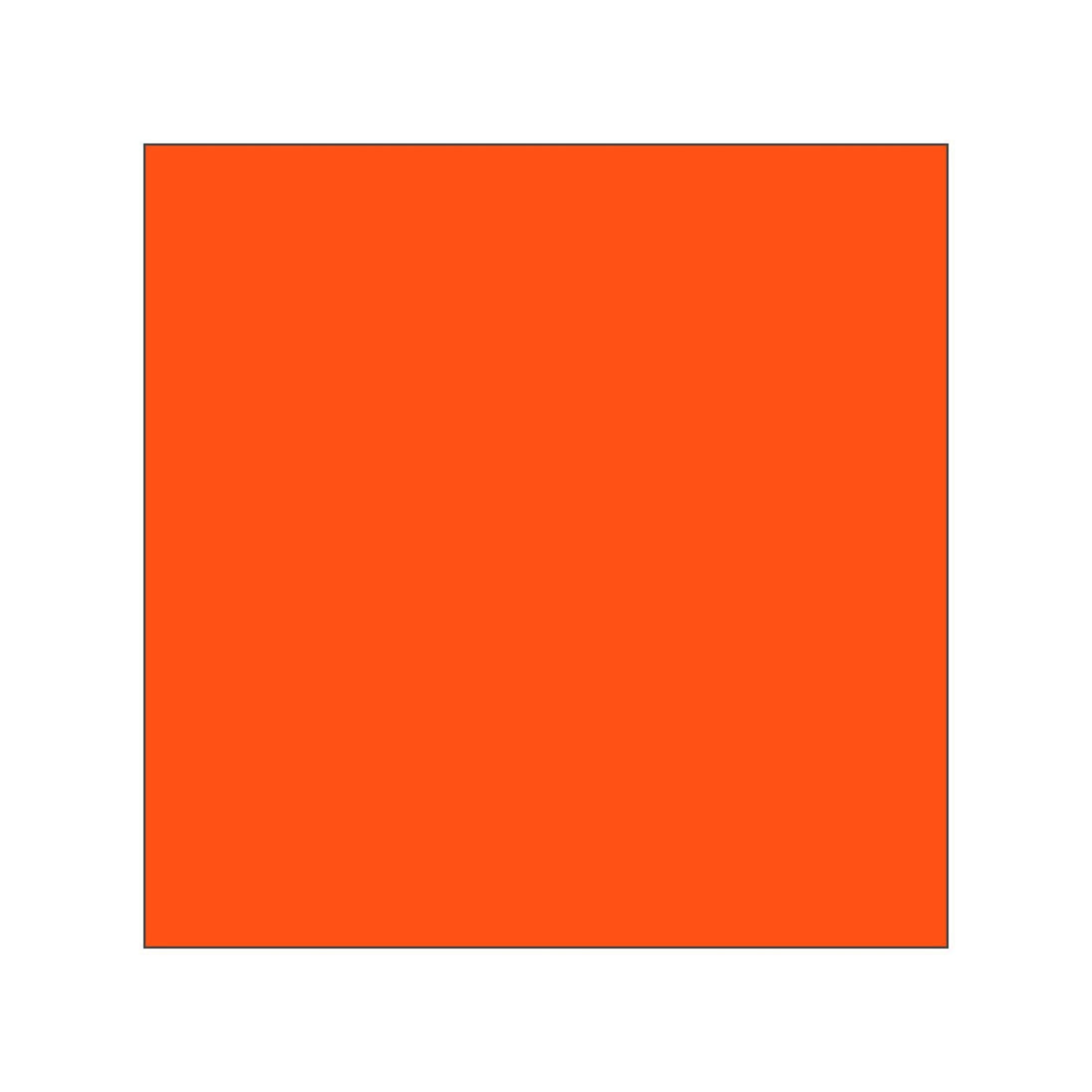Lumina 2520 Translucent Cast Vinyl – Orange 044 - manufacturer color reference, approximate color