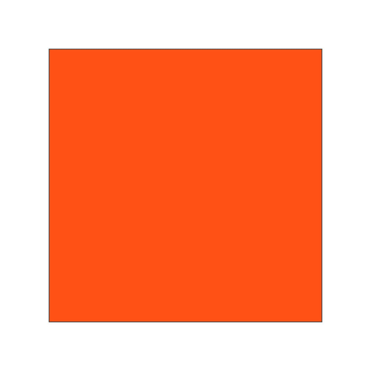 Lumina 2520 Translucent Cast Vinyl – Orange 044 - manufacturer color reference, approximate color