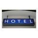Lumina 2520 Translucent Cast Vinyl – Red 033 - illuminated sign example