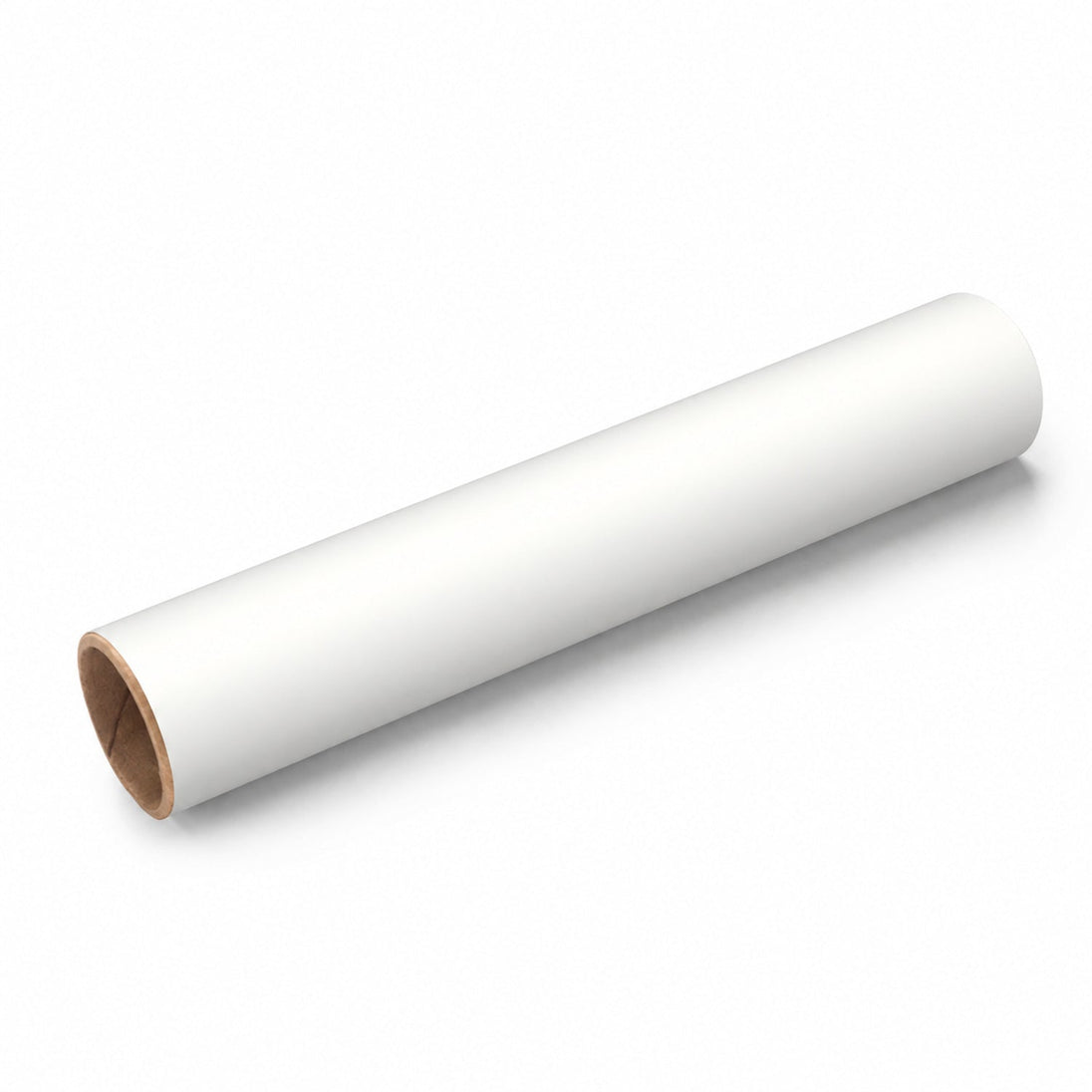 Lumina 2100 Matte White striping; representative full-width vinyl roll illustration. Supplied in the selected striping width and length.