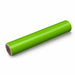 Lumina 2100 Vibrant Green striping; representative full-width vinyl roll illustration. Supplied in the selected striping width and length.