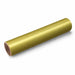 Lumina 2100 Bright Gold Metallic striping; representative full-width vinyl roll illustration. Supplied in the selected striping width and length.
