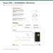 G2G Oona Slim 18W LED wall washer — manufacturer technical reference or illustrative architectural application