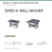 G2G Series 8 250W LED wall washer — manufacturer technical reference or illustrative architectural application