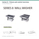 G2G Series 8 250W LED wall washer — manufacturer technical reference or illustrative architectural application
