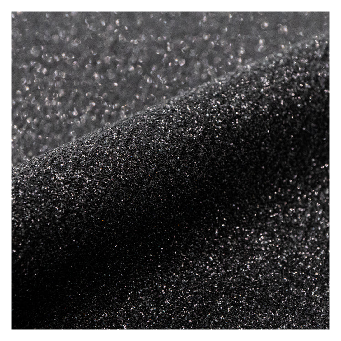 Siser Glitter Black heat transfer vinyl texture