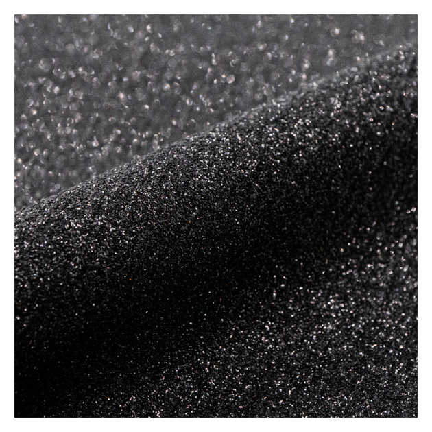 Siser Glitter Black heat transfer vinyl texture