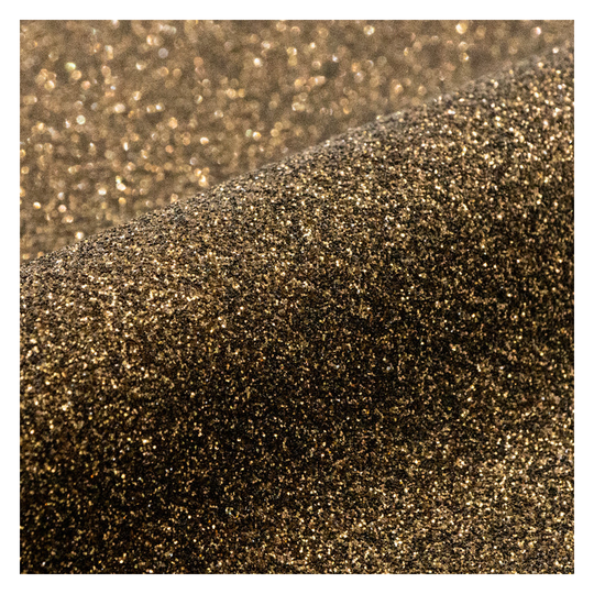 Siser Glitter Black Gold heat transfer vinyl texture
