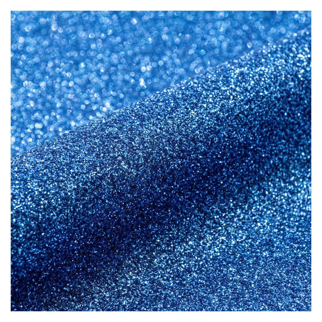 Siser Glitter Blue heat transfer vinyl texture