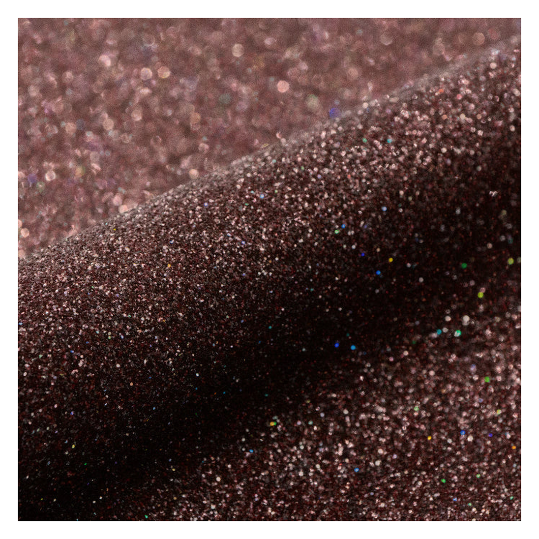Siser Glitter Dark Walnut heat transfer vinyl texture