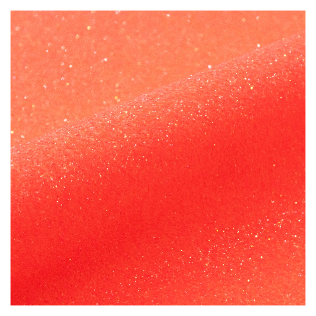 Siser Glitter Neon Grapefruit heat transfer vinyl texture