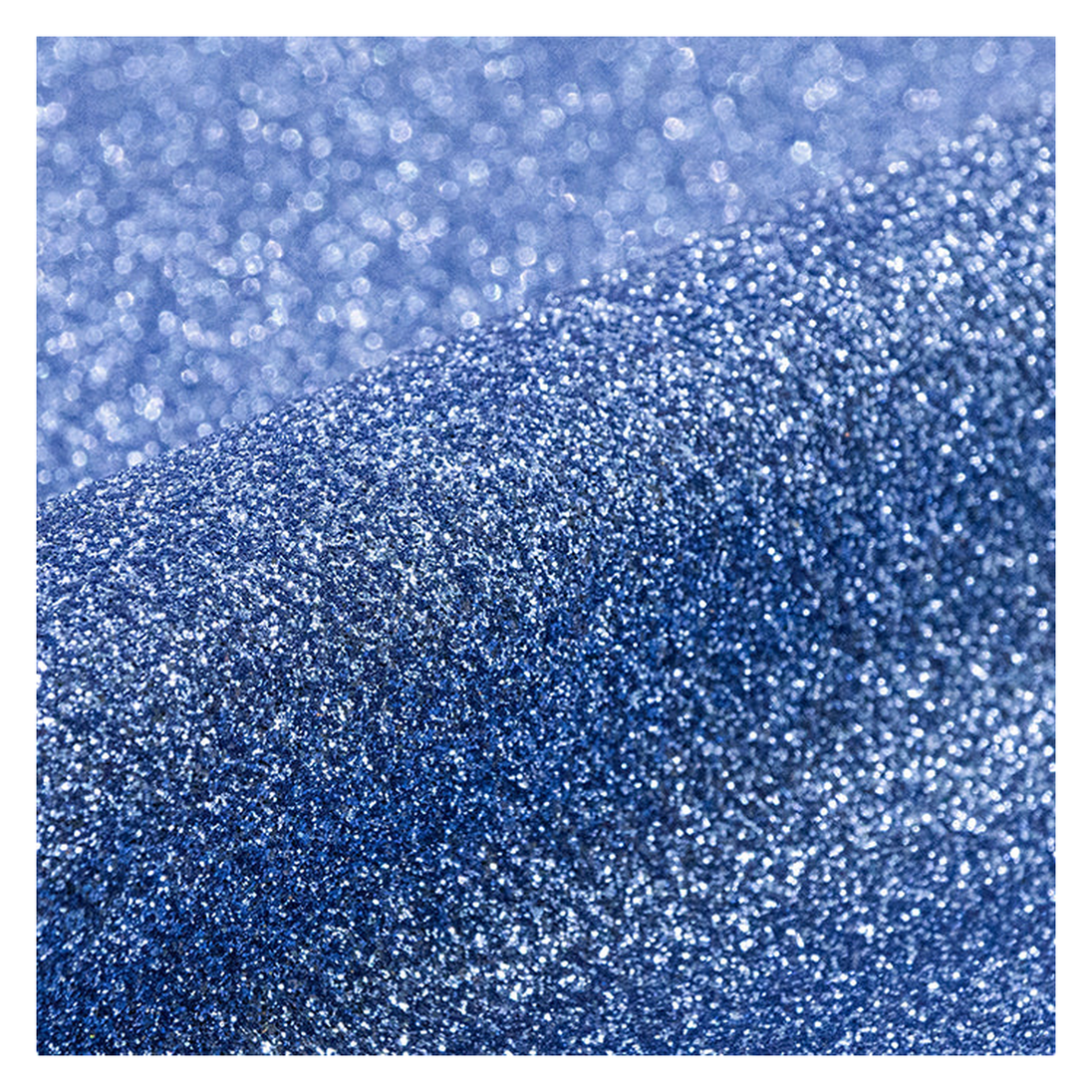 Siser Glitter Old Blue heat transfer vinyl texture