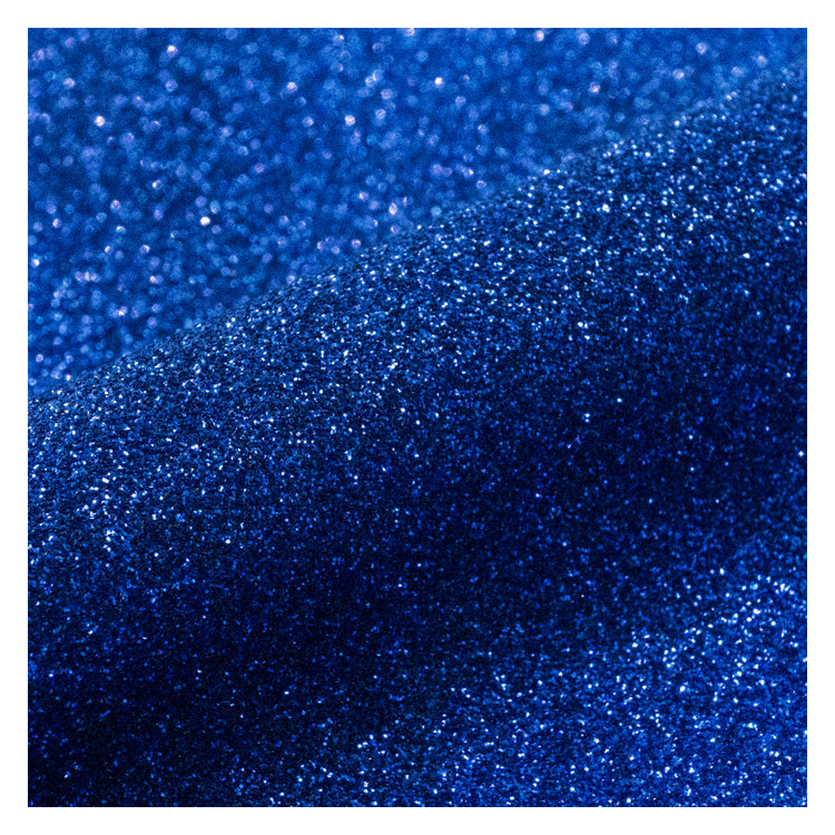 Siser Glitter Royal Blue heat transfer vinyl texture