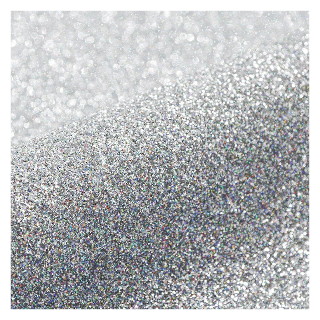 Siser Glitter Silver Confetti heat transfer vinyl texture