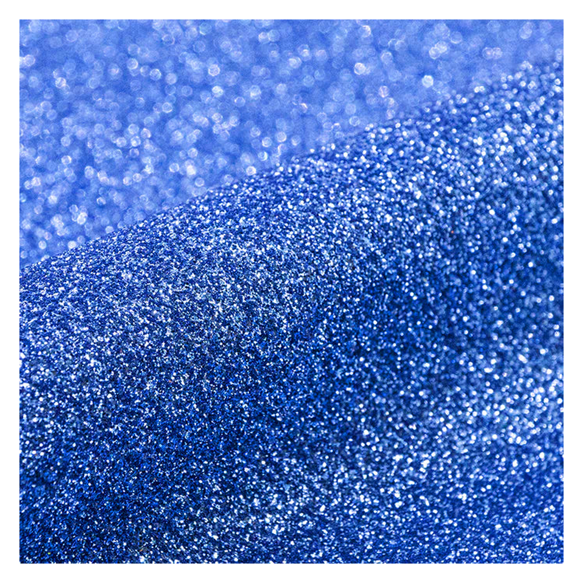 Siser Glitter True Blue heat transfer vinyl texture