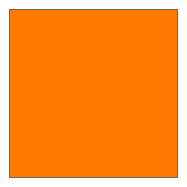 Lumina 9001 Fluorescent Orange representative color reference; actual color may vary by material, lighting and screen.