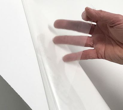 Dry Erase Vinyl Striping - Clear