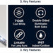 Current Tetra LT Stick 24V double-sided 7100K LED sign stick key features