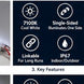 Current Tetra LT Stick 24V single-sided 7100K LED sign stick key features