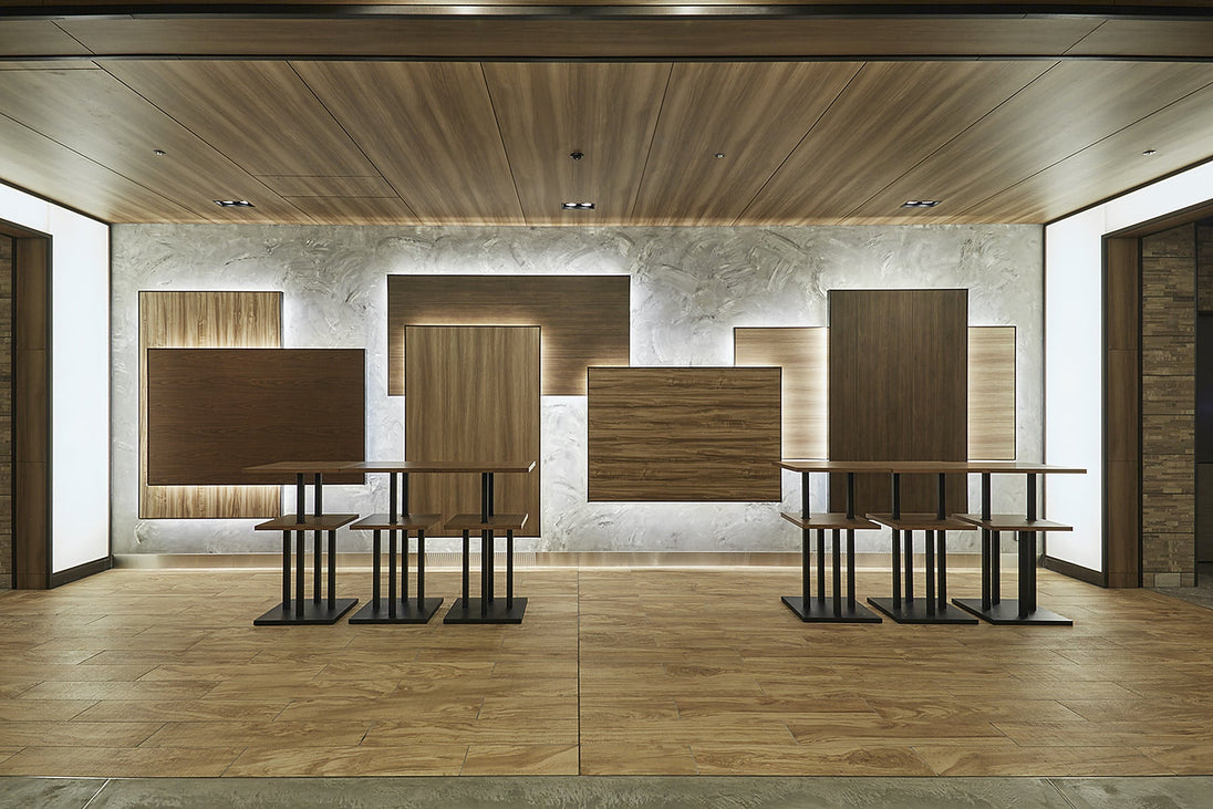 3M DI-NOC AE-1632AR architectural interior finish supplemental image; illustrative application may differ from listed pattern