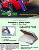 Advertisement for Sooper Tack Rollers with a red car and cleaning pads.