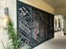 Large black and white window graphic application using Drytac Polar Premium Air