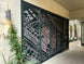 Large black and white window graphic application using Drytac Polar Premium Air
