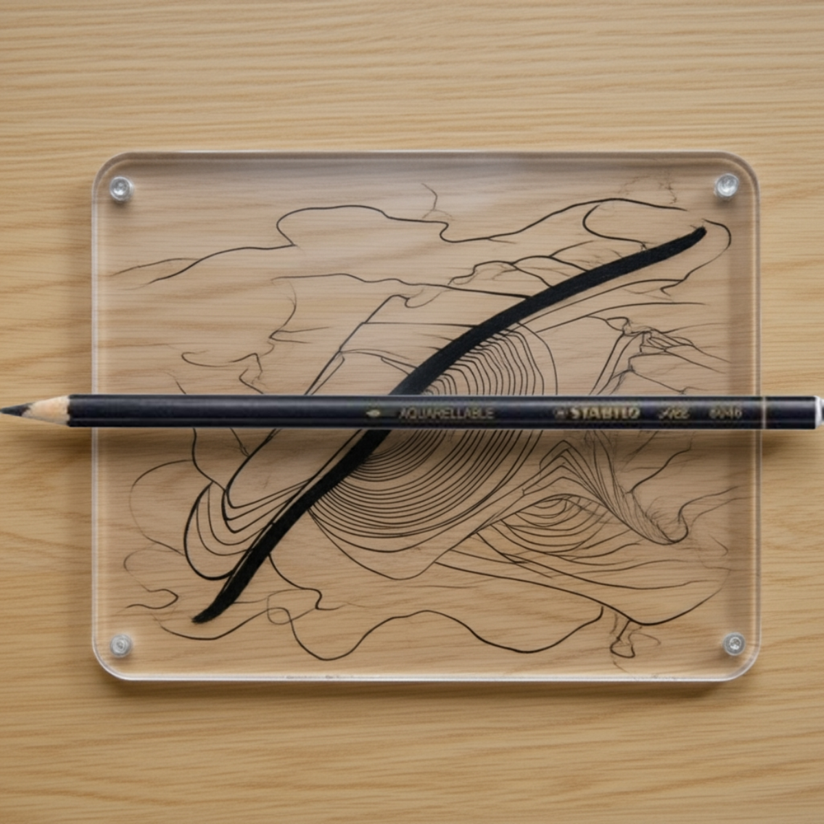 Stabilo Marking Pencil - Black | Glass, Vinyl & Sign Marking