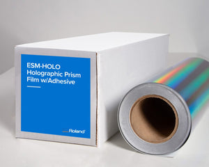 Holographic Prism Film w/ Adhesive, 30in x 75ft