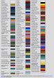 FDC Lumina 2100 and 2200 high performance vinyl color reference chart