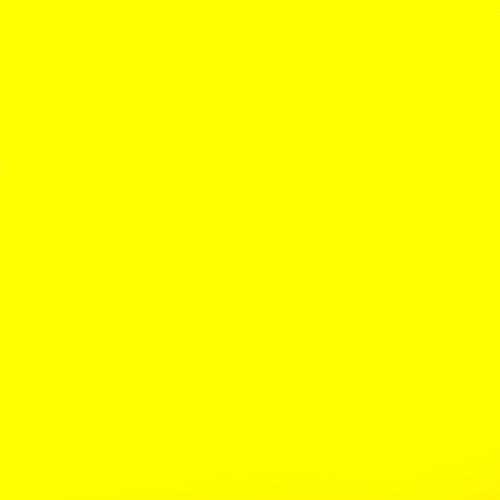 Fluorescent Sticker Vinyl - Yellow