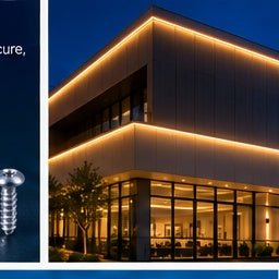 G2G Anpro Stick accessories in an LED lighting installation