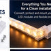 G2G Anpro Stick accessories for a clean LED installation