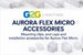 G2G Aurora Flex Micro accessories product overview