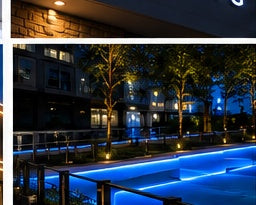 G2G Aurora Flex outdoor accent lighting application