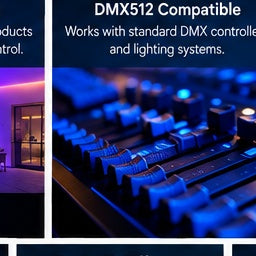 G2G DMX decoder DMX512 lighting control compatibility
