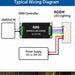 G2G DMX decoder typical LED lighting wiring diagram